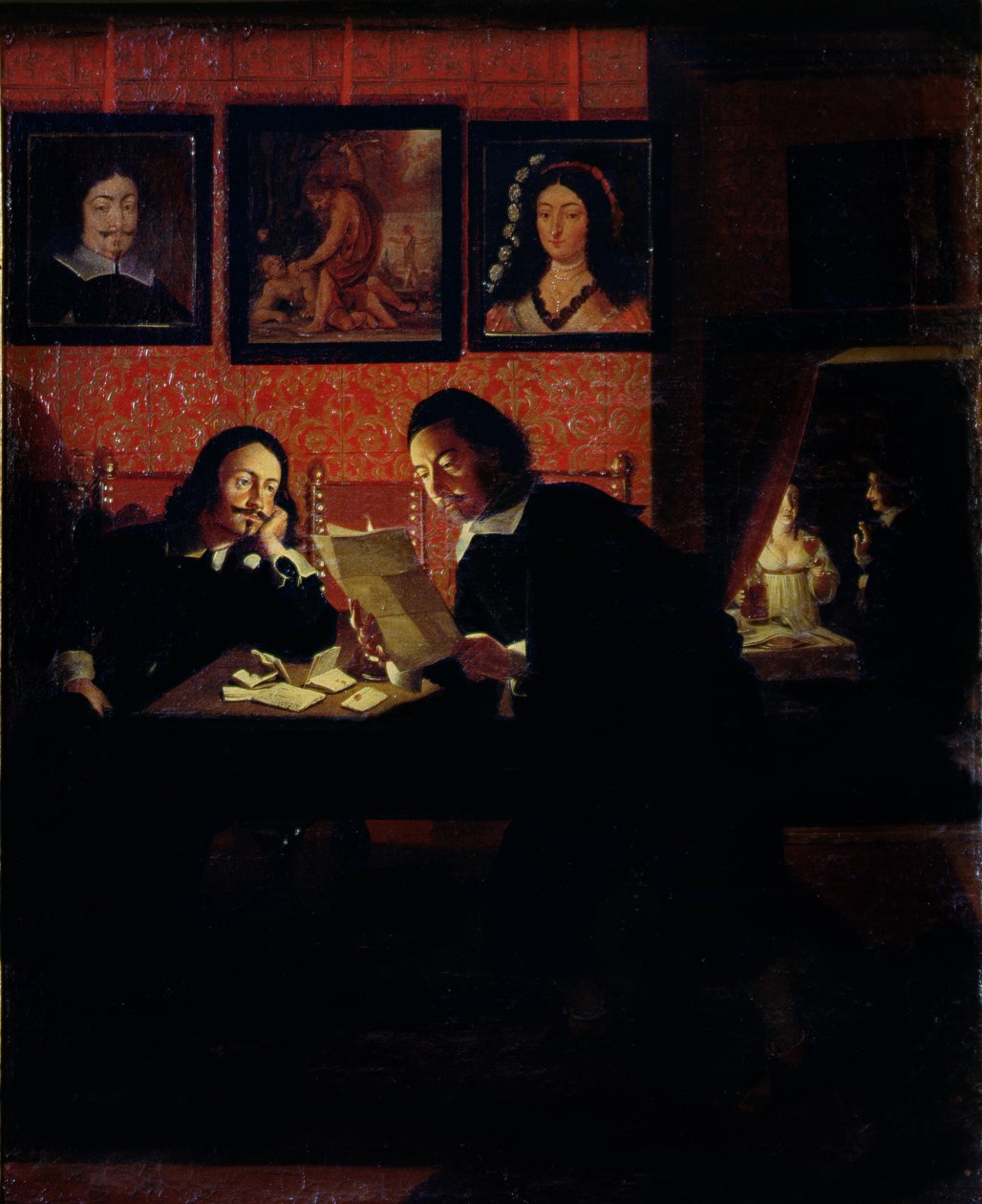 To mænd i et studie af Wolfgang Heimbach