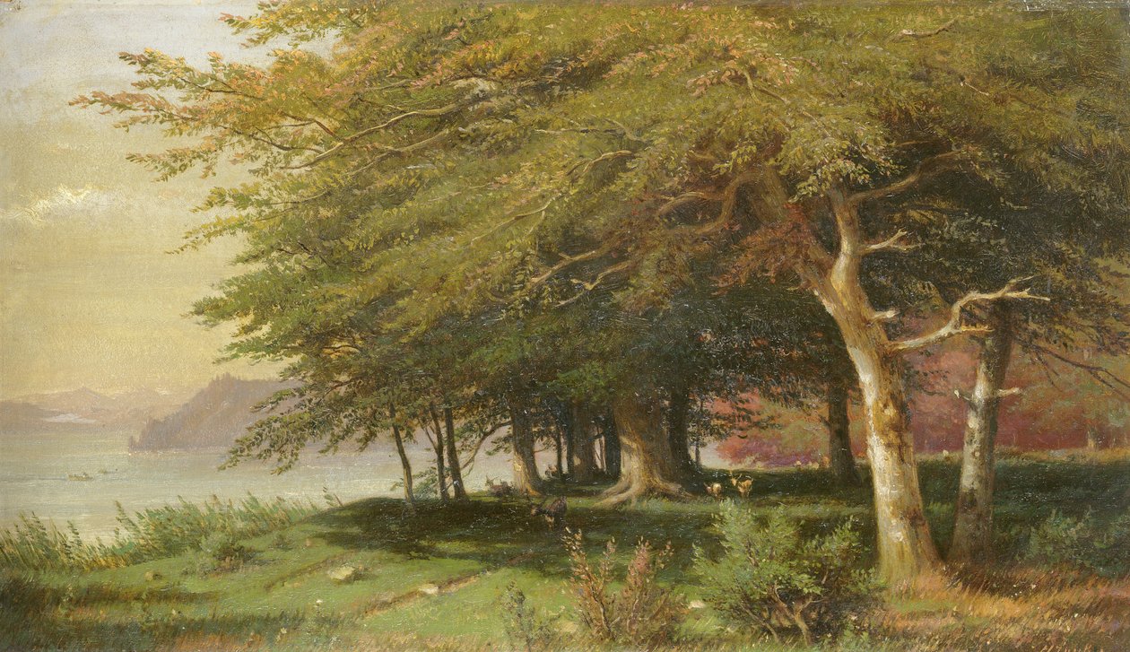 Ved Chiemsee, 1842 af Heinrich Funk