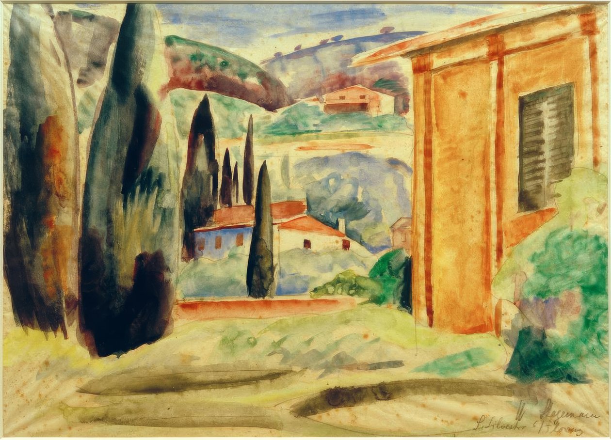 San Silvestro, Firenze af Heinrich Stegemann