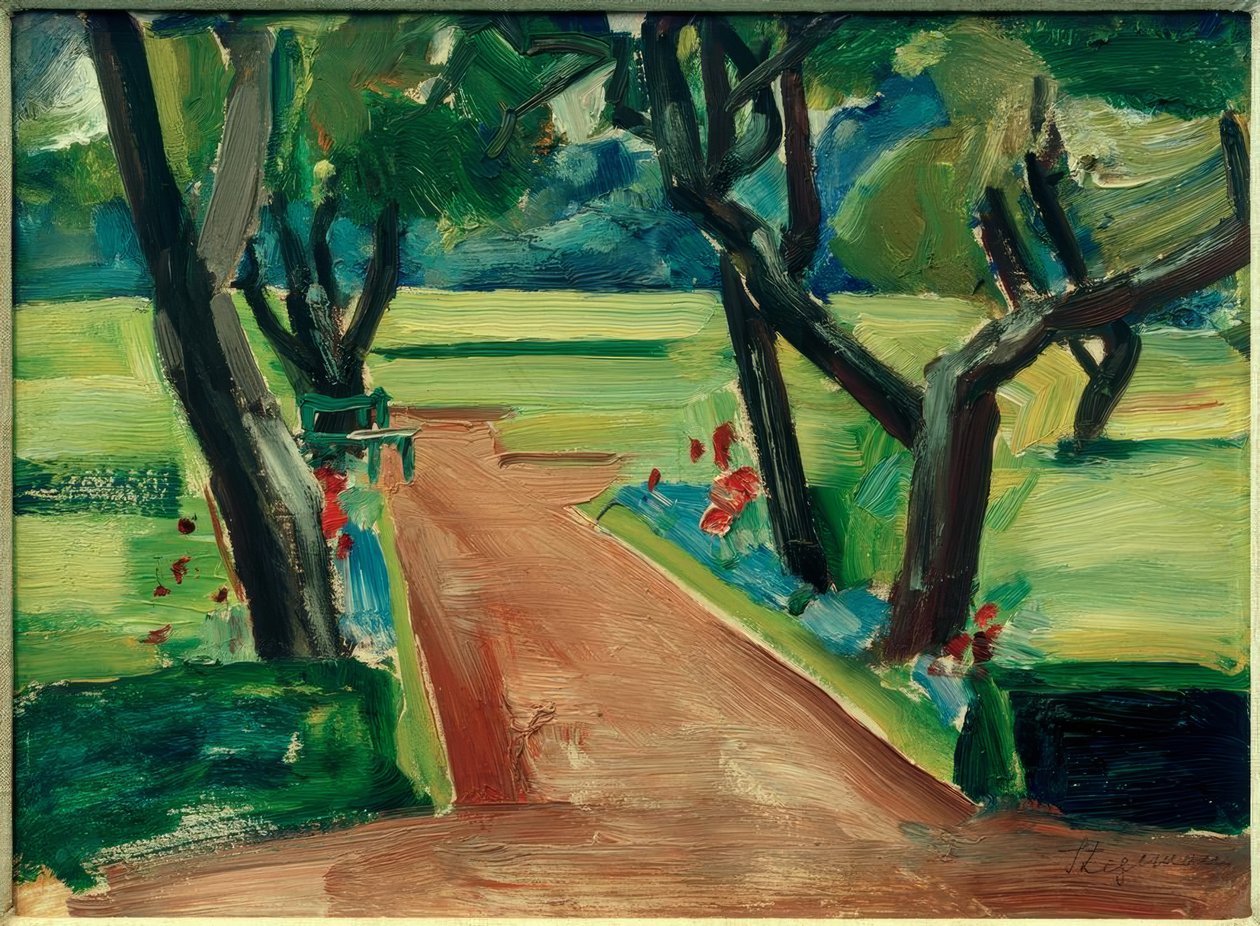Sti i byparken af Heinrich Stegemann