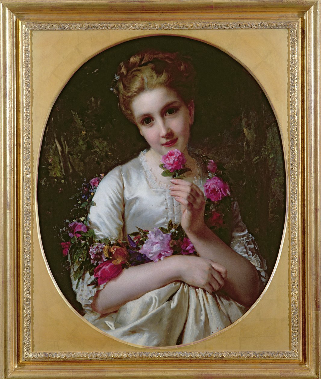 Flora, 1872 af Heinrich Wilhelm Schlesinger