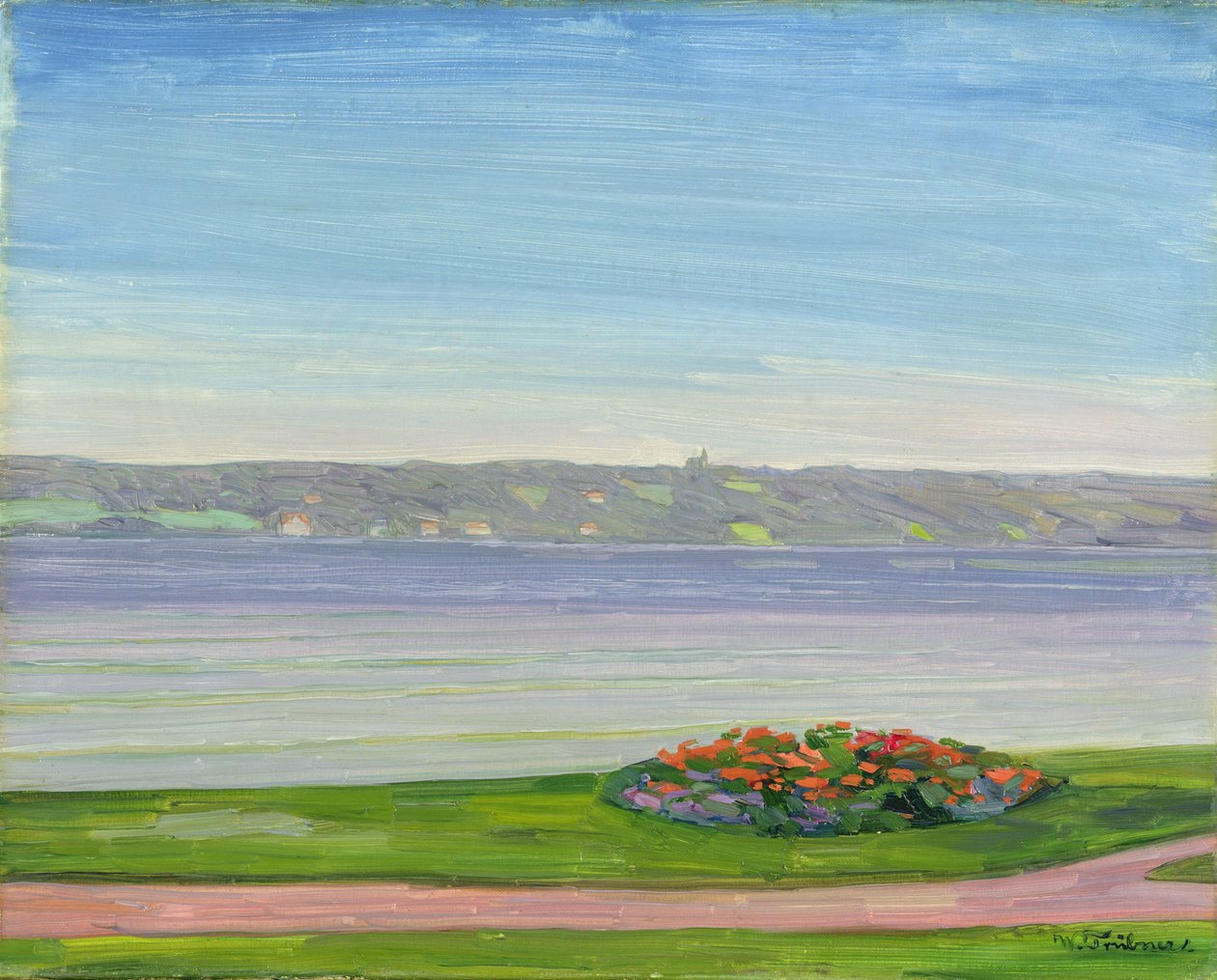 Starnberger See, 1911 af Heinrich Wilhelm Truebner