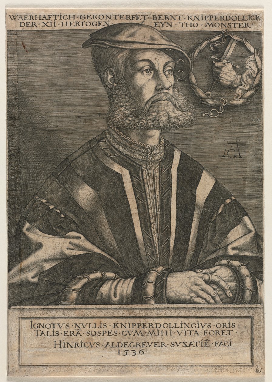 Bernt Knipperdolling af Heinrich Aldegrever