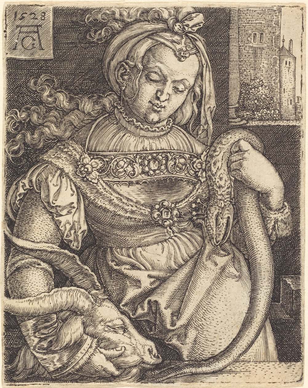 Umodholdenhed, 1528. af Heinrich Aldegrever
