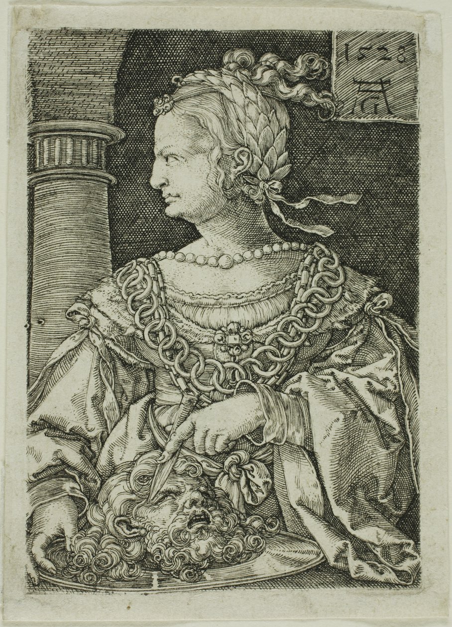 Judith med hovedet af Holofernes af Heinrich Aldegrever