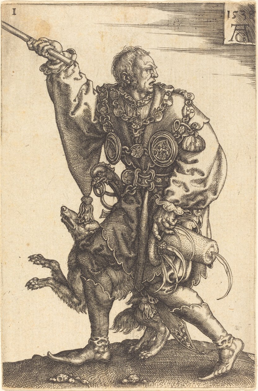 Store bryllupsdansere af Heinrich Aldegrever