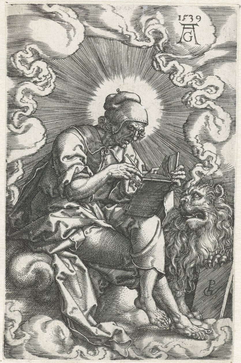 Marcus Fire evangelister (serietitel) af Heinrich Aldegrever