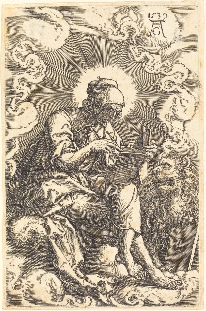 Mark, 1539. af Heinrich Aldegrever
