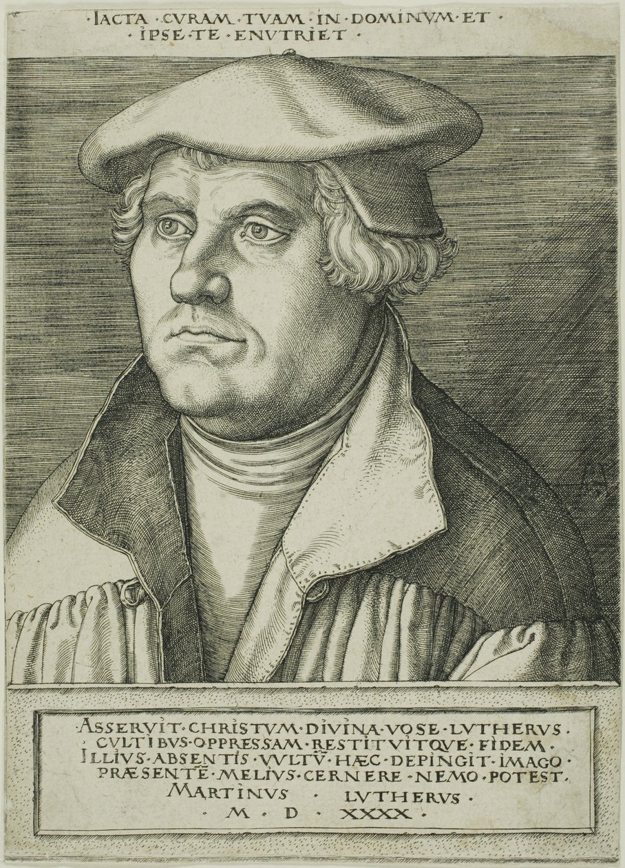 Martin Luther af Heinrich Aldegrever
