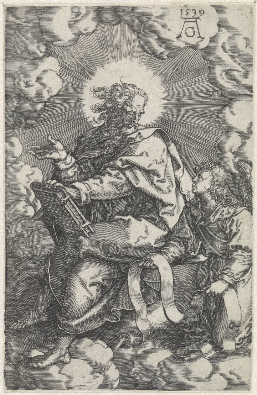 Matthews Fire evangelister (serietitel) af Heinrich Aldegrever