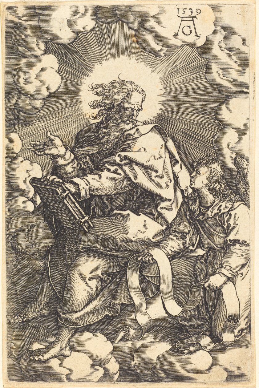 Matthew, 1539. af Heinrich Aldegrever