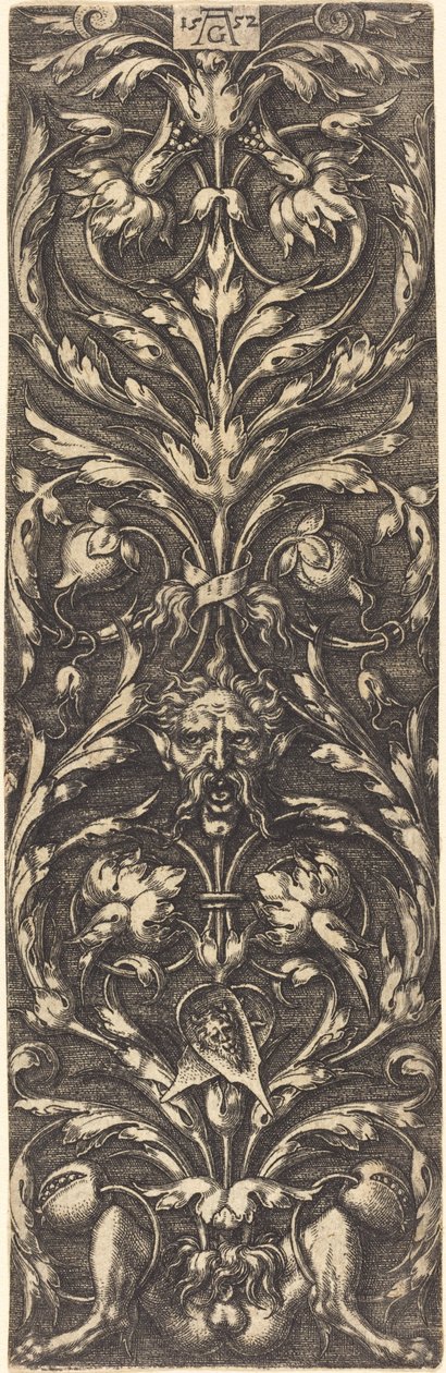 Ornament, 1552. af Heinrich Aldegrever