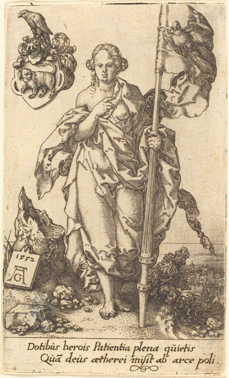 Tålmodighed af Heinrich Aldegrever
