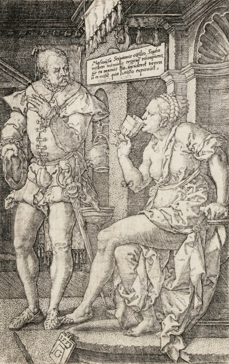 Sophonisbe af Heinrich Aldegrever