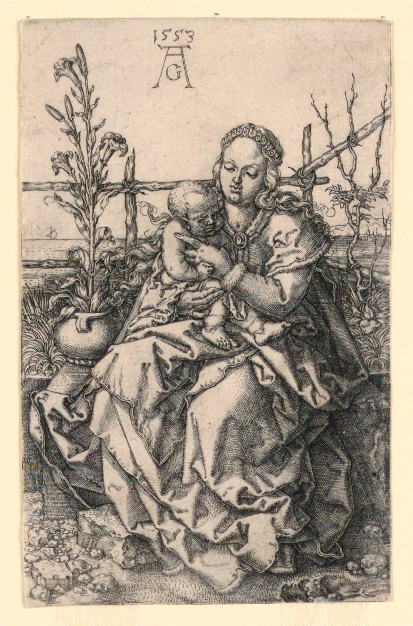 Jomfru og Barn af Heinrich Aldegrever