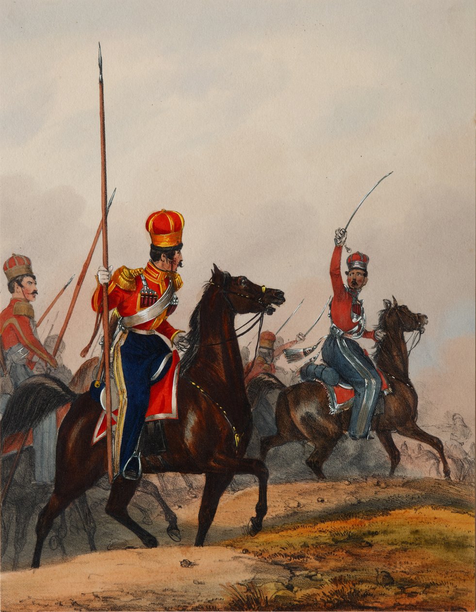 Den Krim-tatariske Livgarde-eskadron, 1840