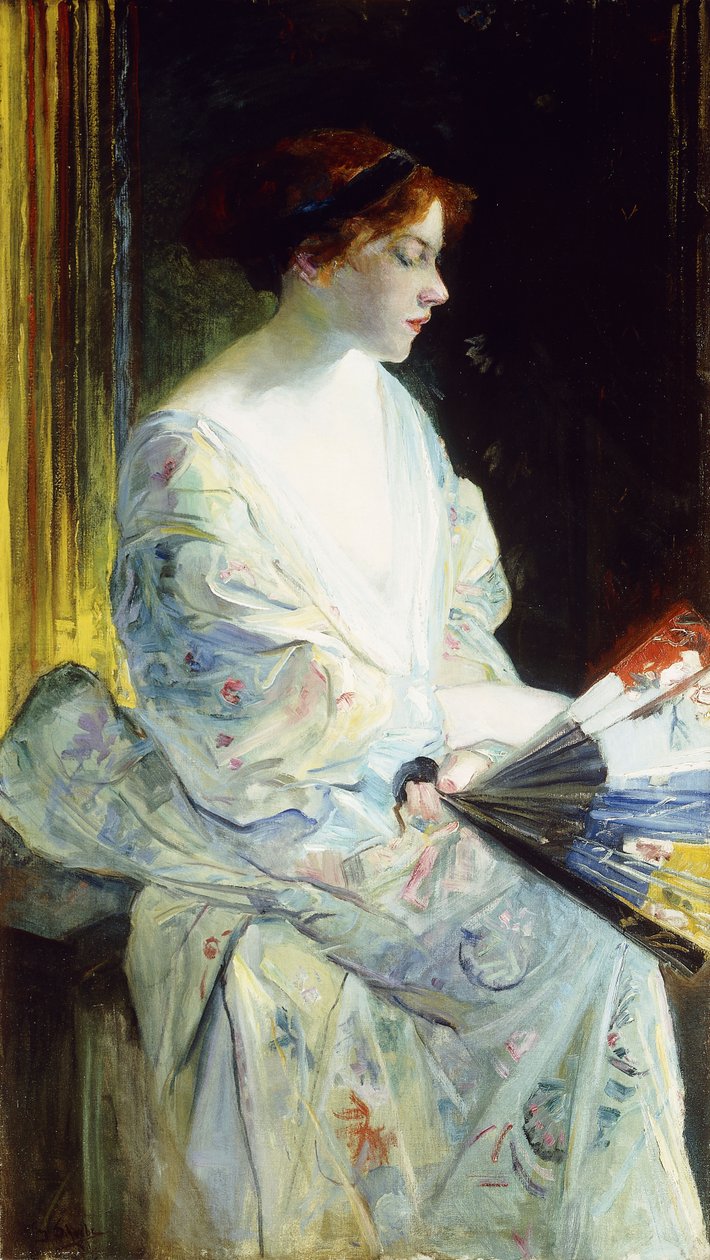 En eksotisk dame, 1911 af Heinrich Augustus Schwabe
