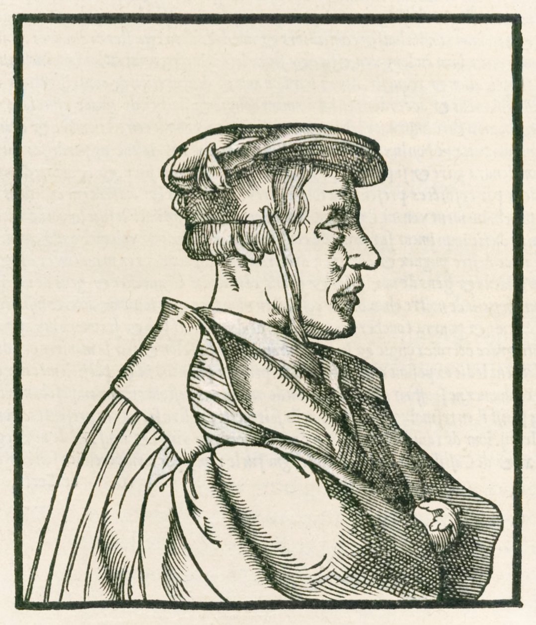 Heinrich Cornelius Agrippa von Nettesheim (1486-1535) titelbladsgravering fra De occulta philosophia libri tres udgivet i 1533. af Heinrich Cornelius Agrippa von Nettesheim