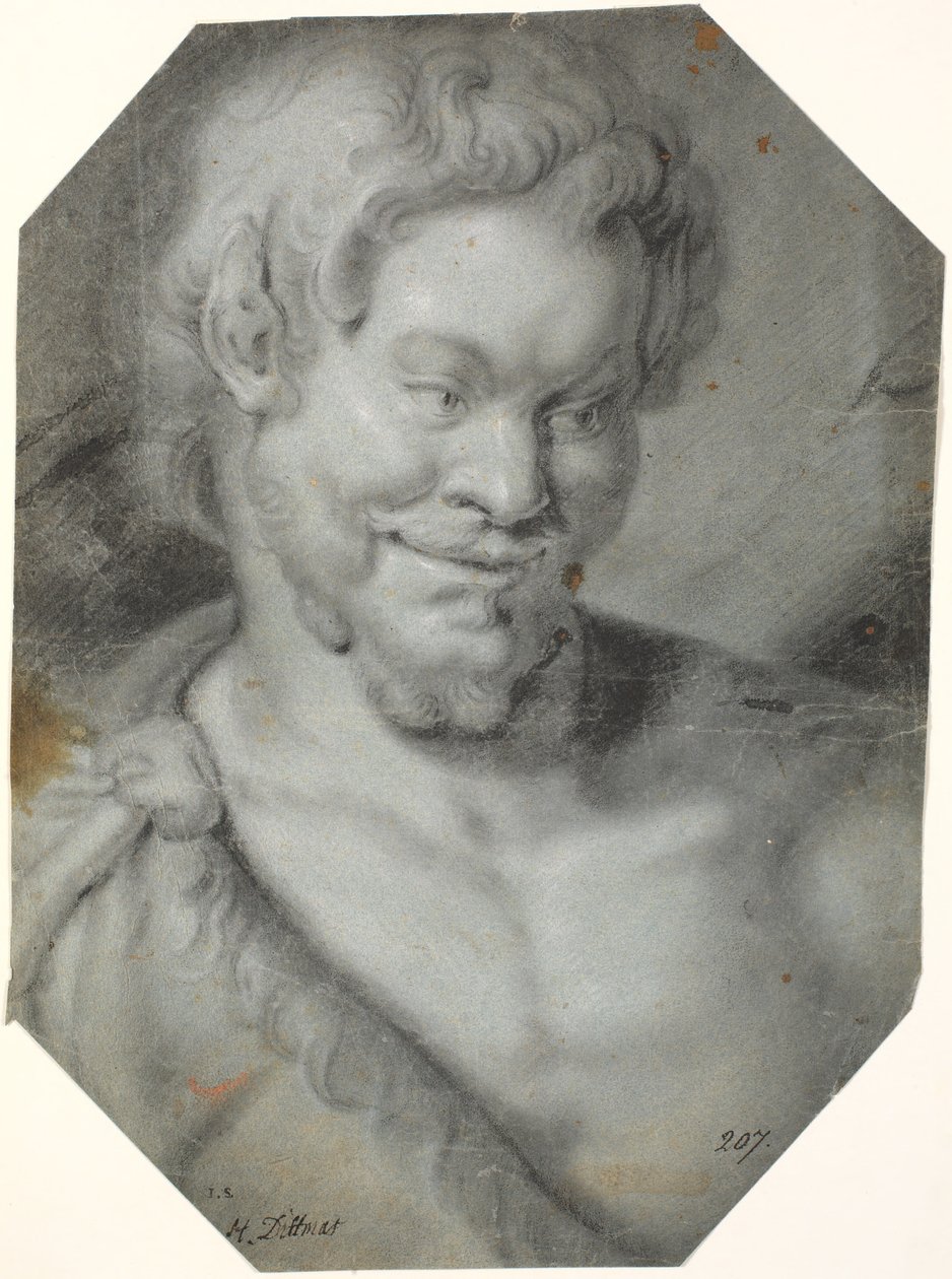 Brystbillede af en faun af Heinrich Dittmers