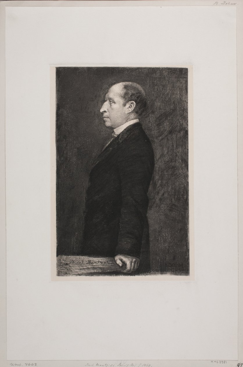 Karl Mantzius af Heinrich Dohm