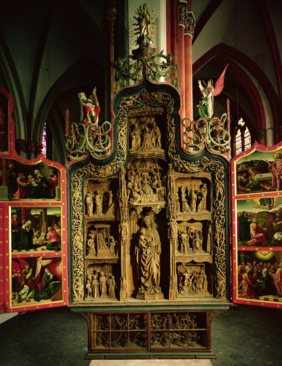 Lady Alter, 1535 (træ) af Heinrich Douvermann