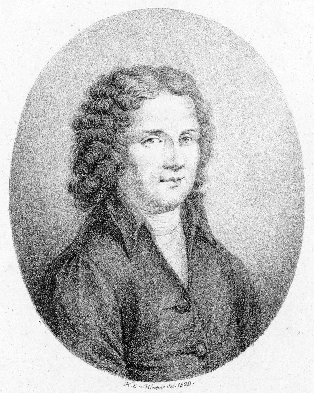 Afbildet person:  Alessandro Scarlatti af Heinrich Eduard Winter