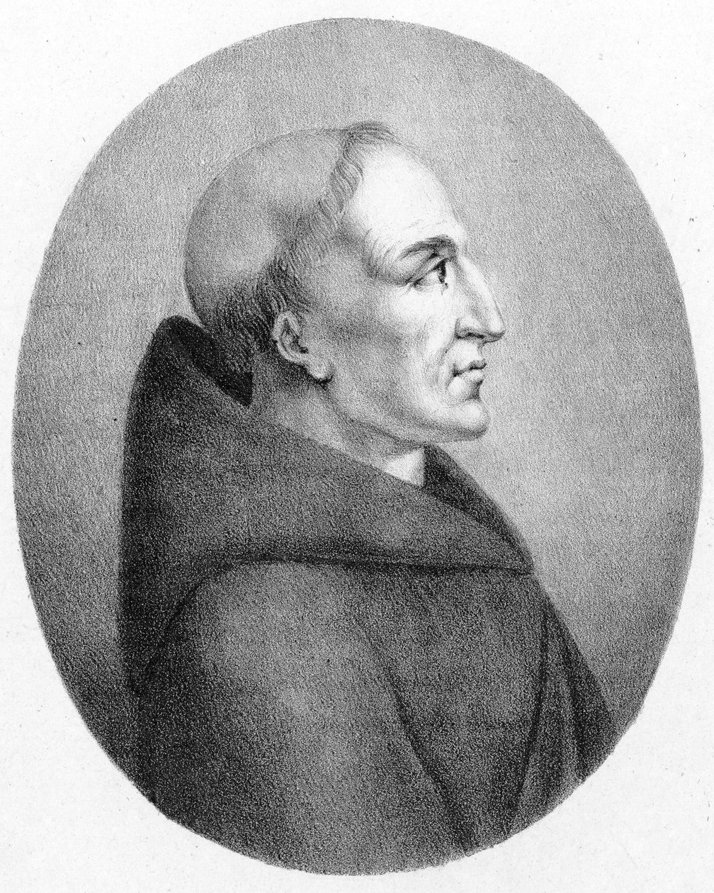 Afbildet person:  Francesco Antonio Vallotti af Heinrich Eduard Winter