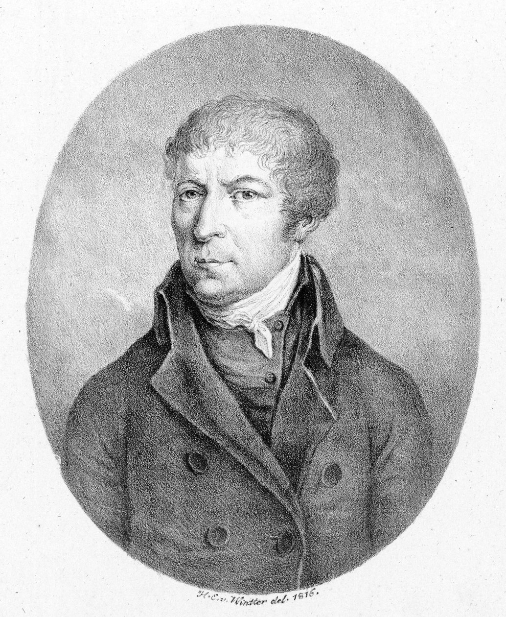 Afbildet person:  Franz Xaver Sterkel af Heinrich Eduard Winter