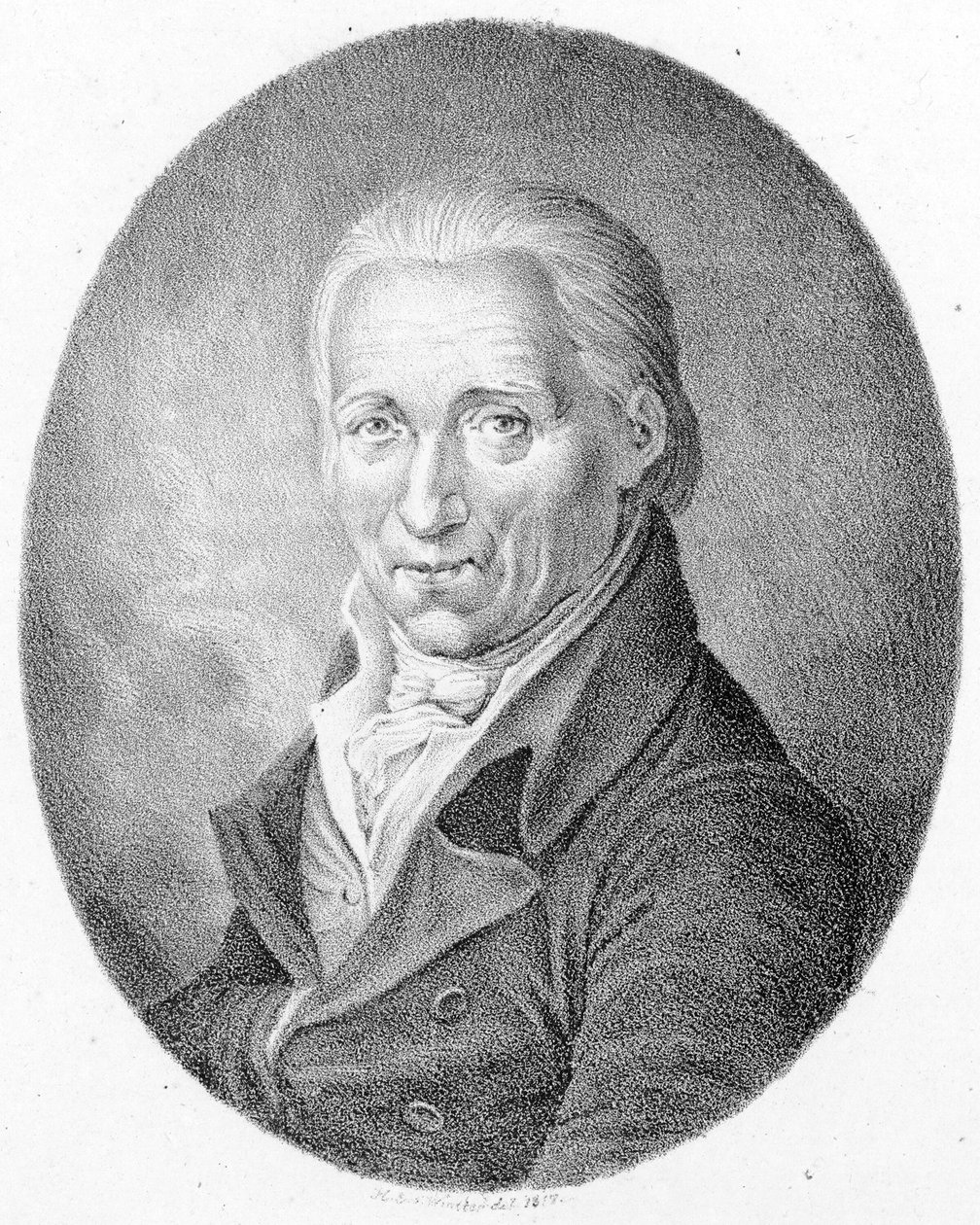 Afbildet person:  Johann Baptist Vanhal af Heinrich Eduard Winter