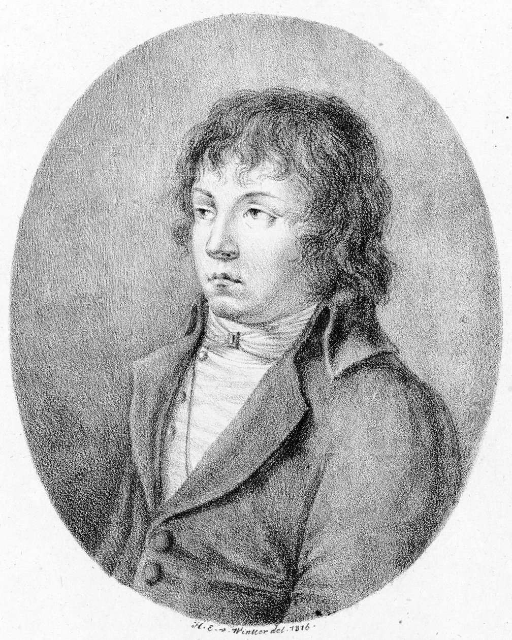Afbildet person:  Luigi Marchesi af Heinrich Eduard Winter