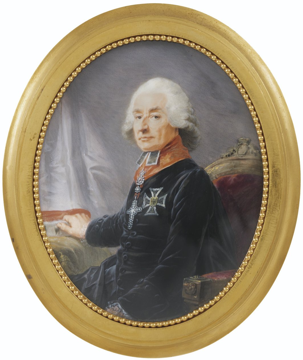 Portræt af Friedrich Karl Joseph Reichsfreiherr von Erthal 1719-1802, 1789 af Heinrich Friedrich Füger
