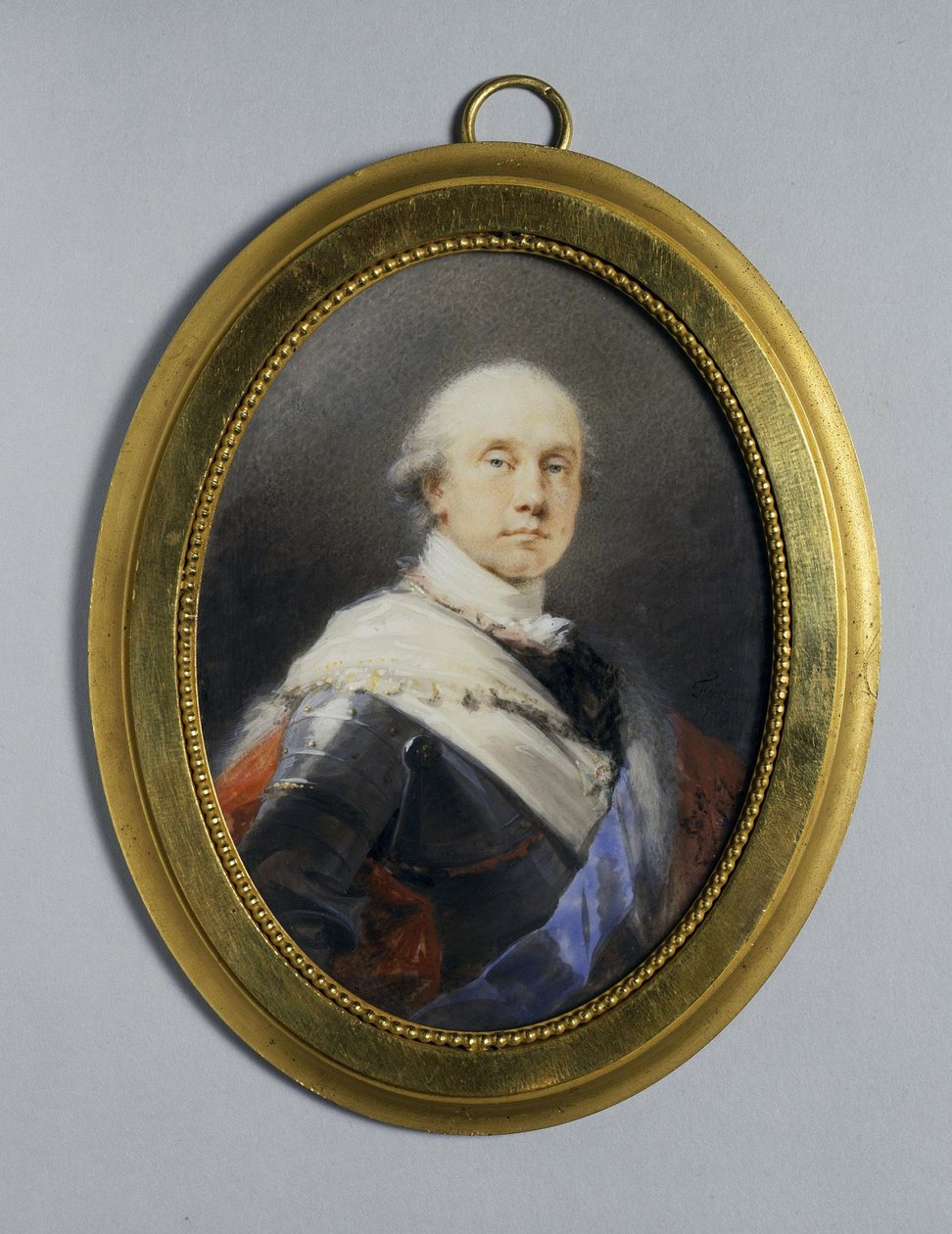 Portræt af prins Karl Heinrich von Nassau-Siegen 1743-1808, 1790. af Heinrich Friedrich Füger