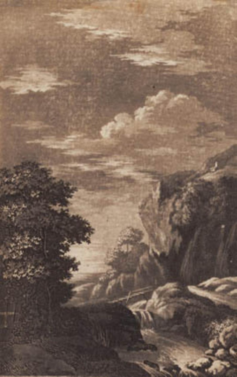 Fjeldlandskab af Heinrich Grosch