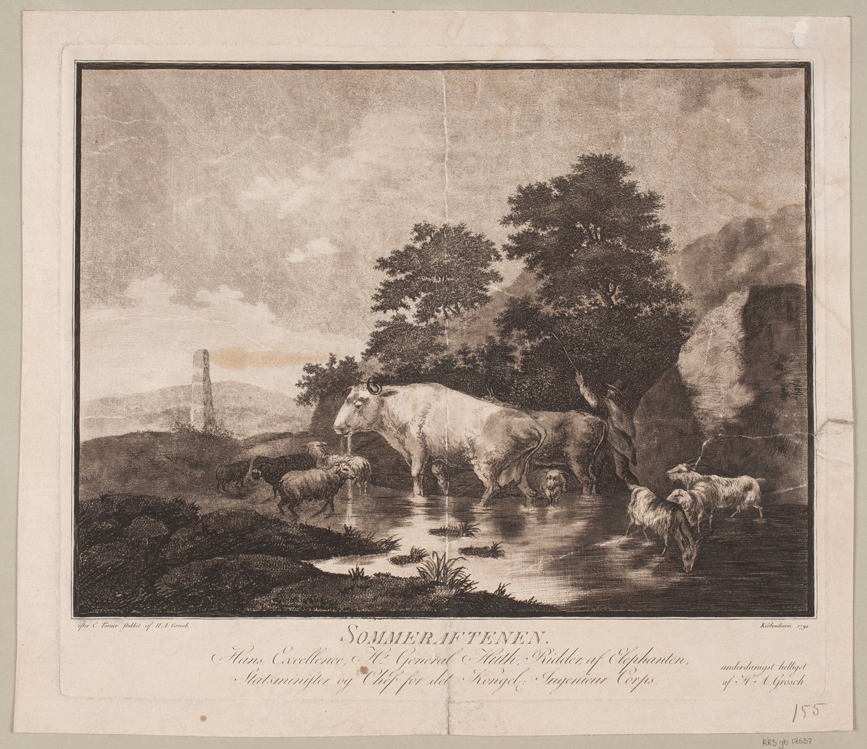 Sommeraftenen af Heinrich Grosch