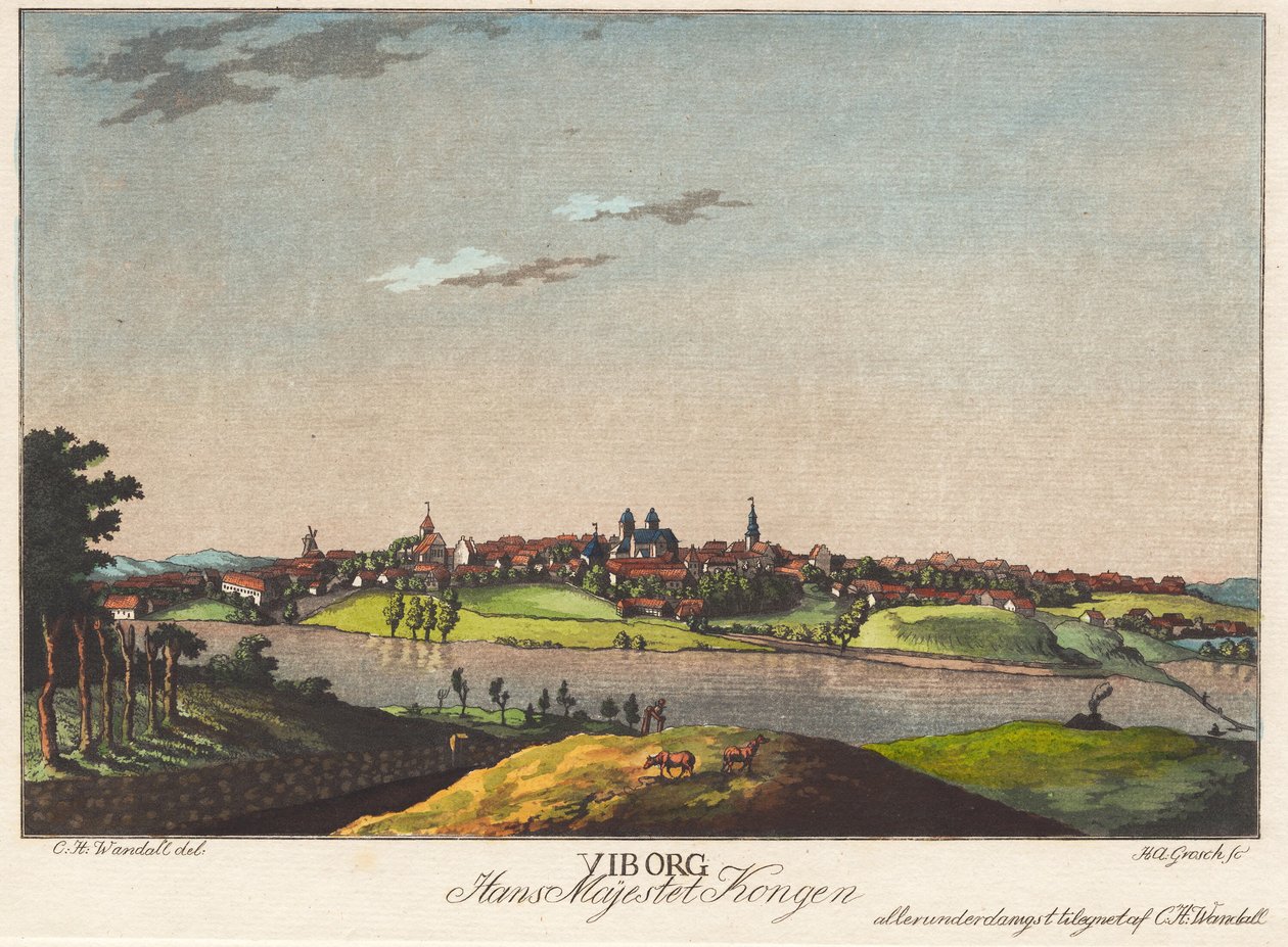 Viborg af Heinrich Grosch