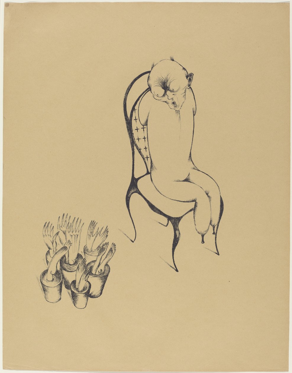 Hallucinationer (Hallucinationer) af Heinrich Hoerle