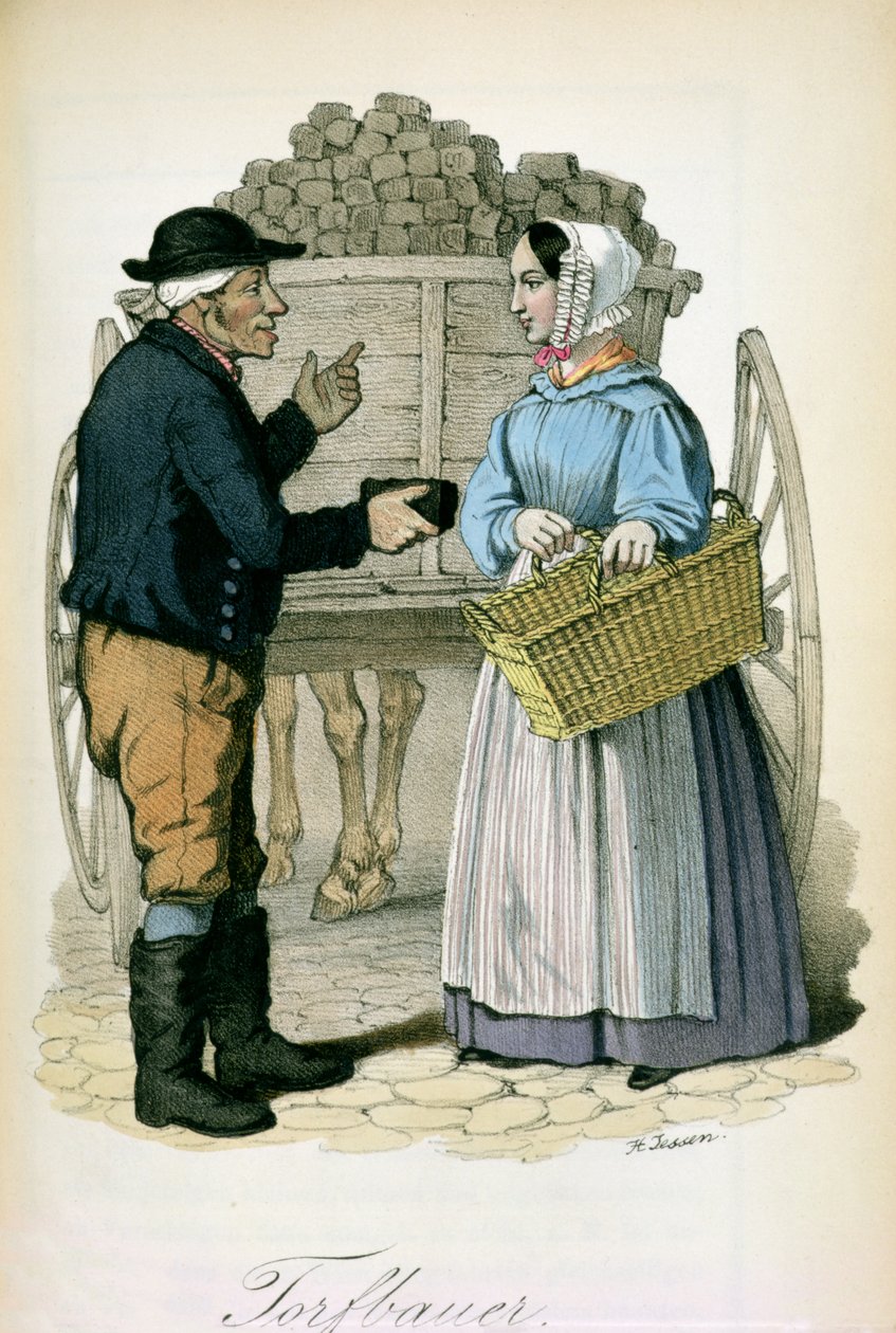 Tørvebonde af Heinrich Jessen