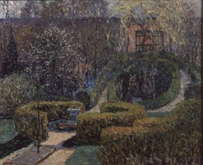 Spring Gardens, Barkenhoff, 1913 af Heinrich Vogeler