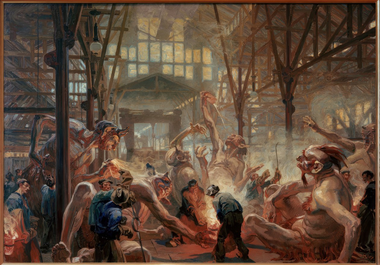 Krupp-djævle af Heinrich Kley