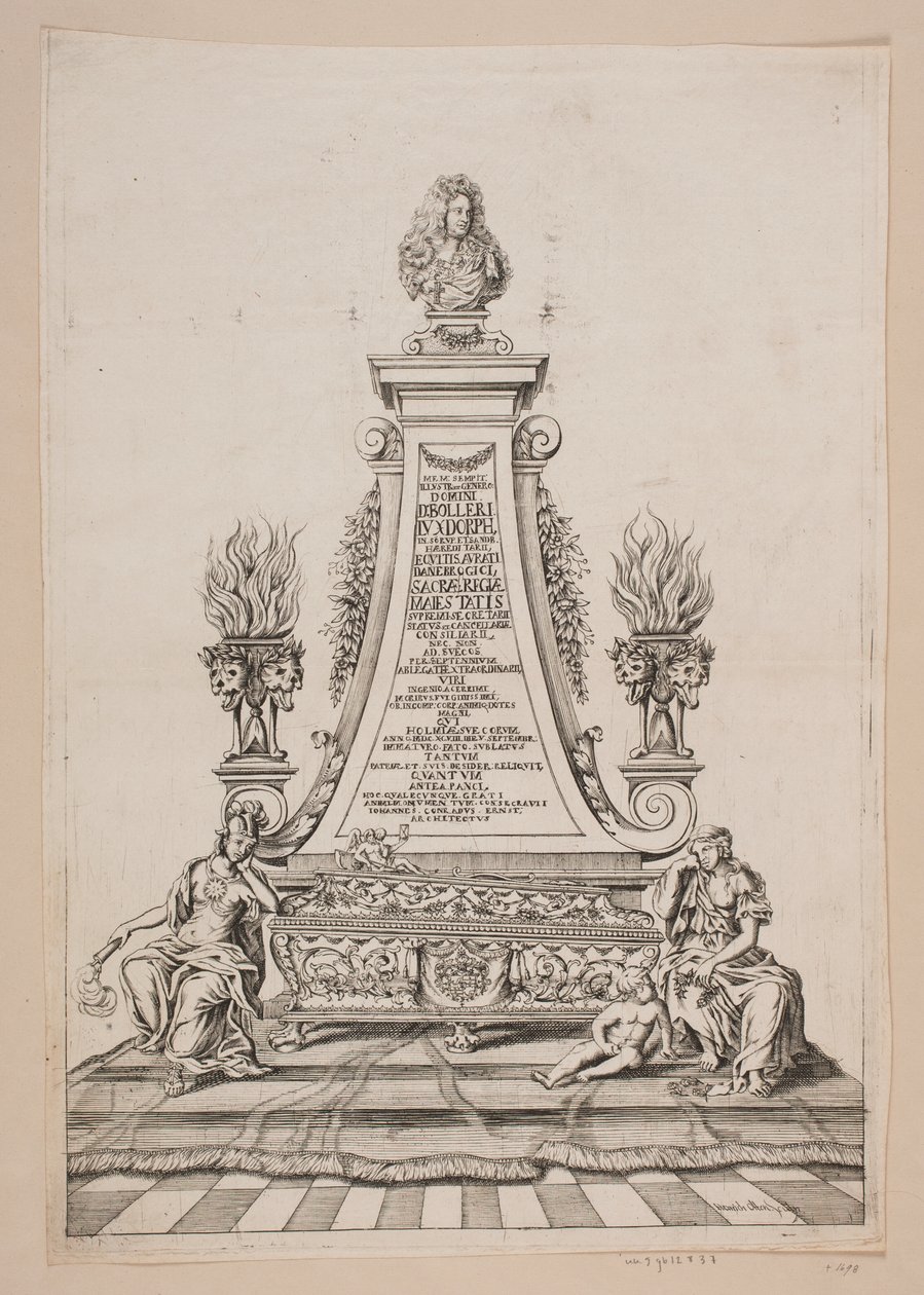 Bolle Luxdorphs monument af Heinrich Otten