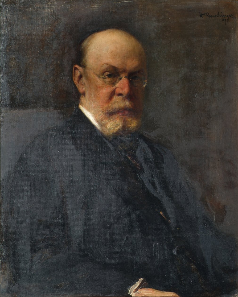 Sektionslederen Alfred Ritter von Bernd af Heinrich Rauchinger