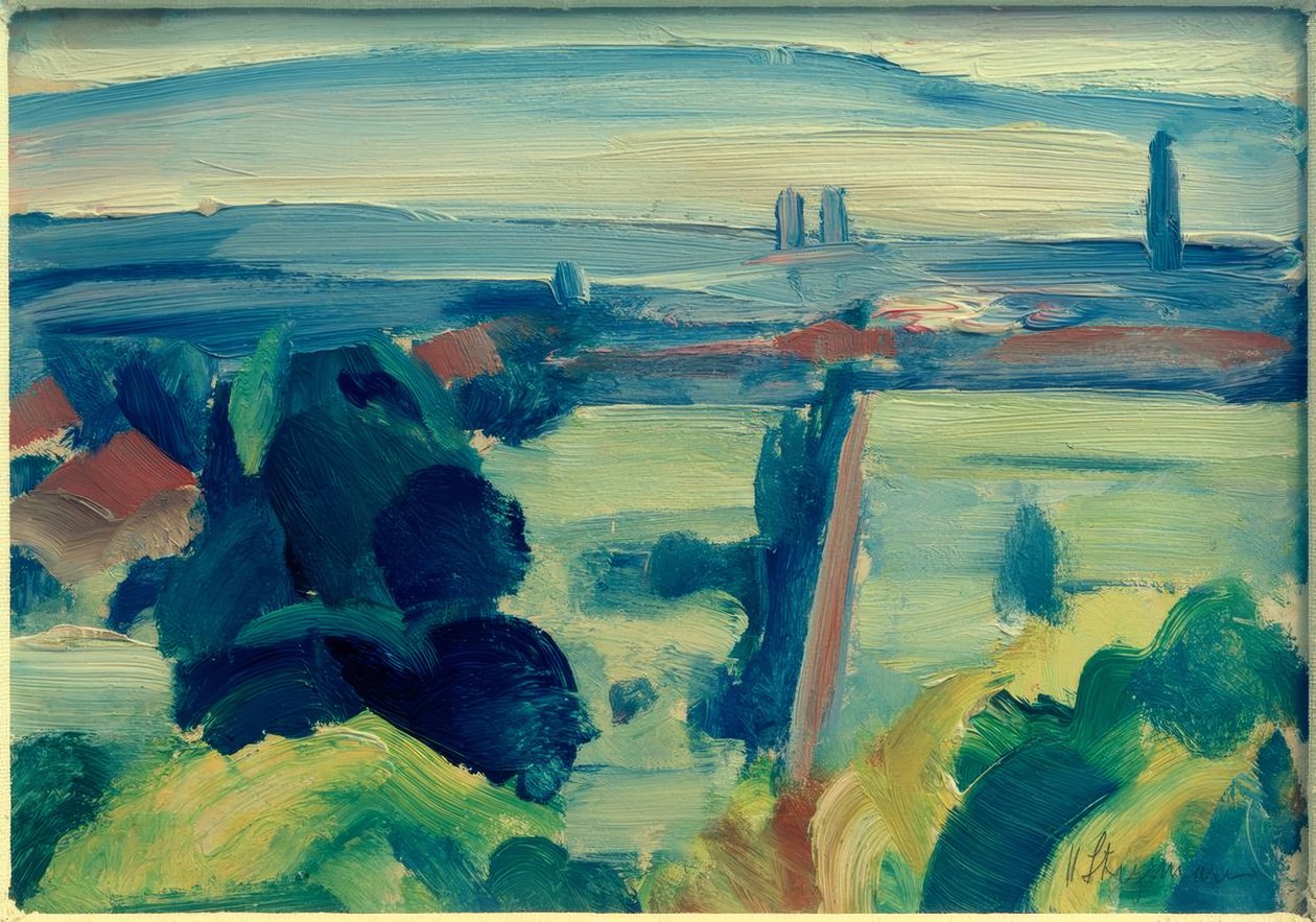 Motiv fra Göttingen af Heinrich Stegemann