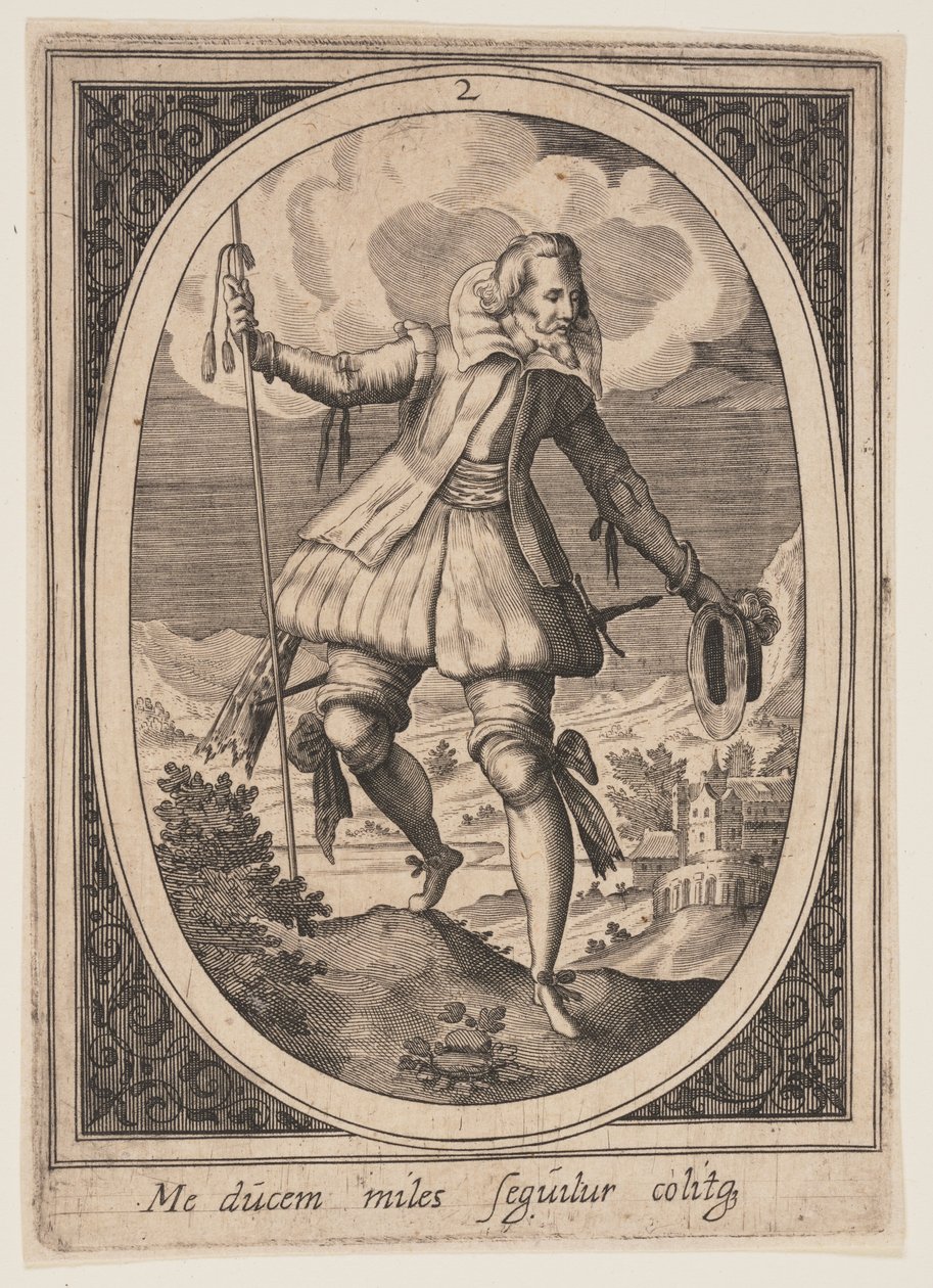 Planche 2 fra Militære figurer af Heinrich Ulrich