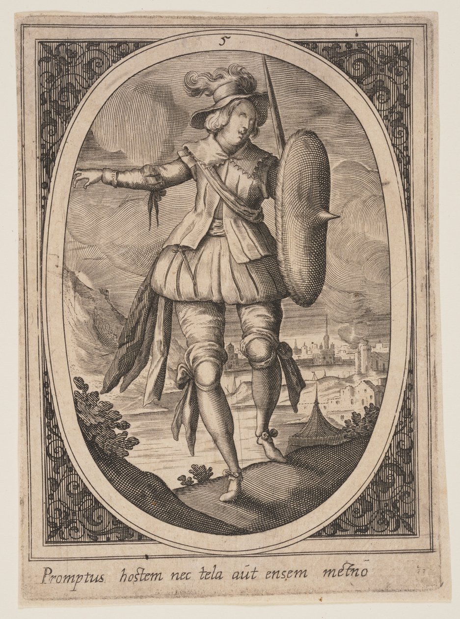 Planche 5 fra Militære figurer af Heinrich Ulrich
