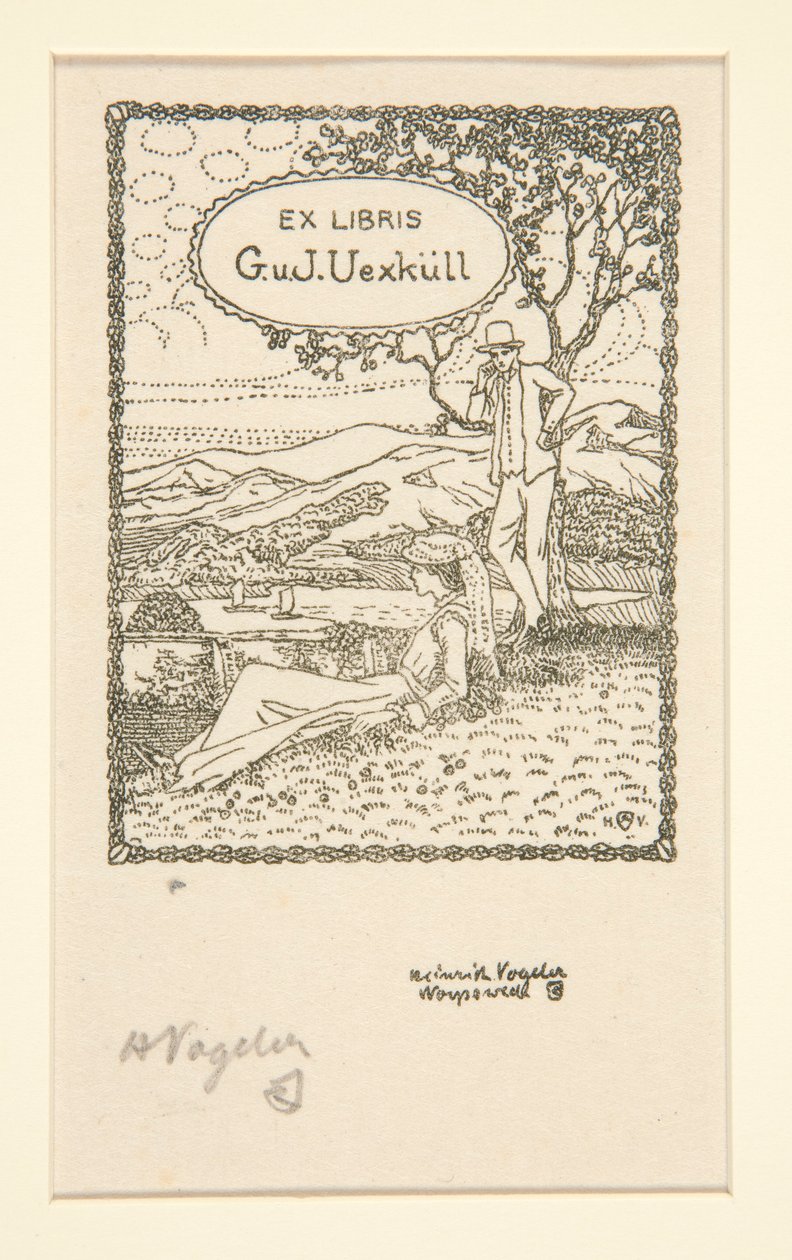 Bogplader af Heinrich Vogeler