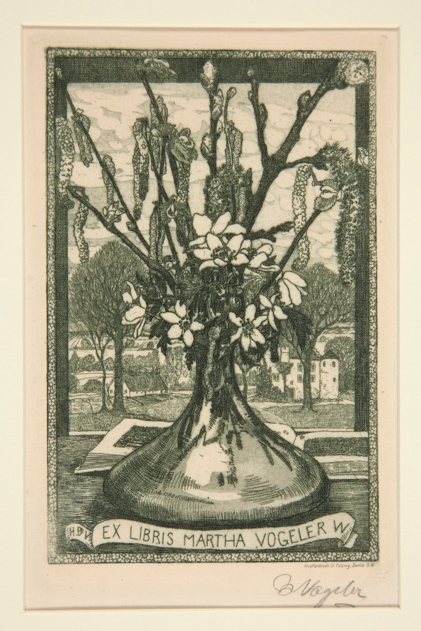 Bogplader af Heinrich Vogeler