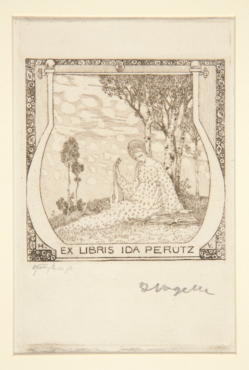 Bogplader af Heinrich Vogeler