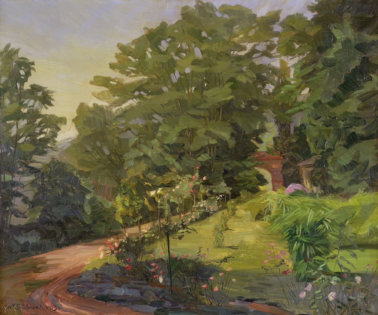 Rose Garden af Heinrich Wilhelm Truebner