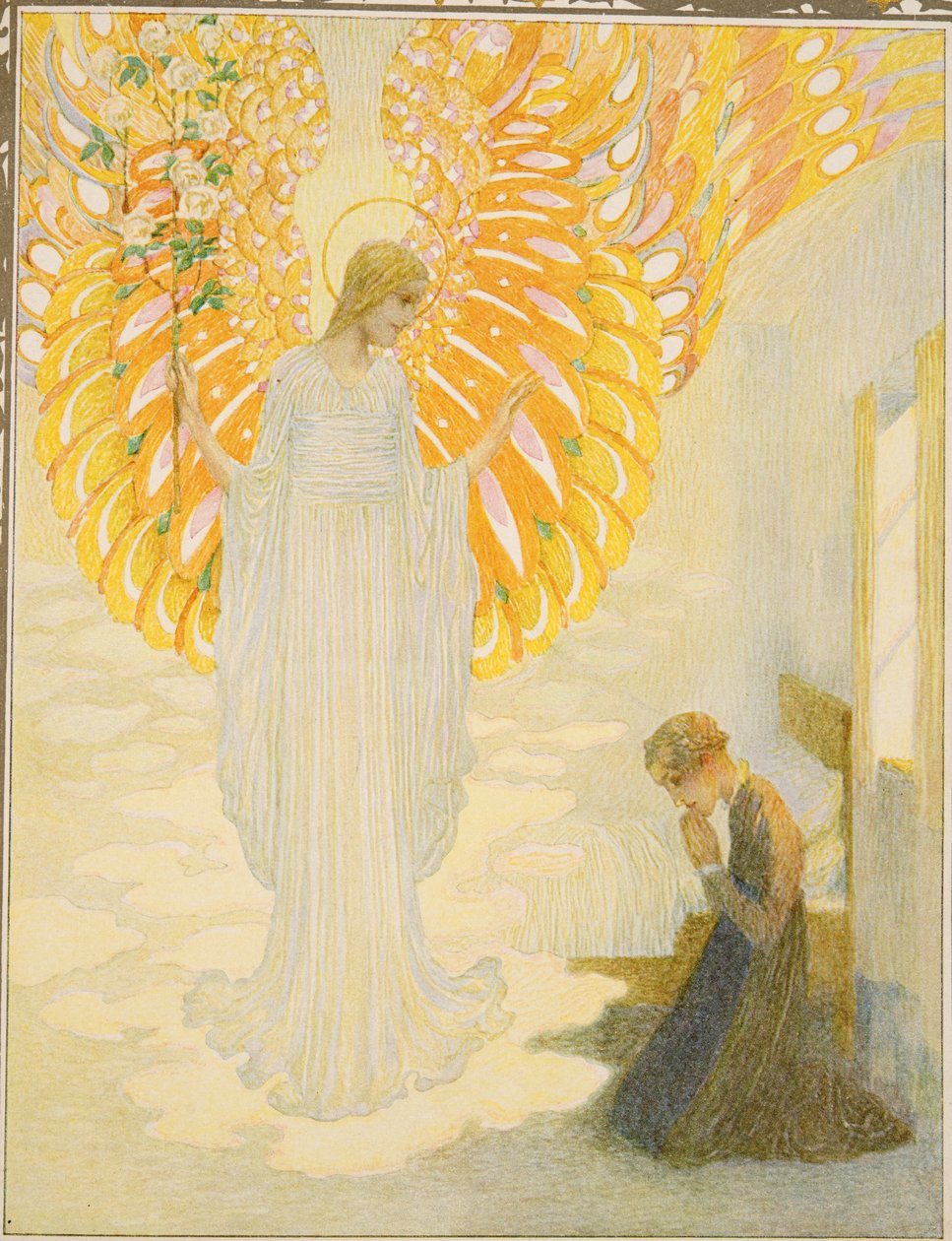 De røde sko fra Tales af HC Andersen, pub. 1911 af Heinrich and Urban Lefler