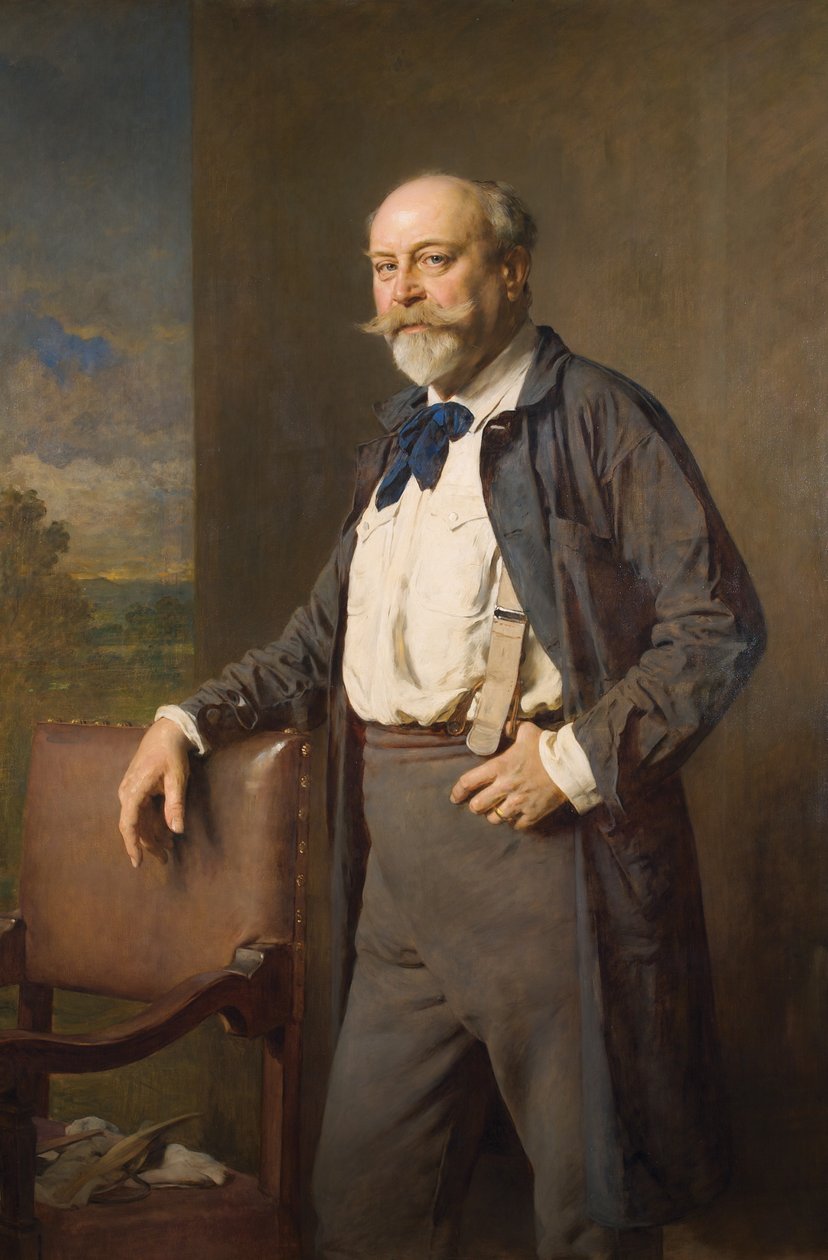 Billedhuggeren Rudolf Weyr af Heinrich von Angeli